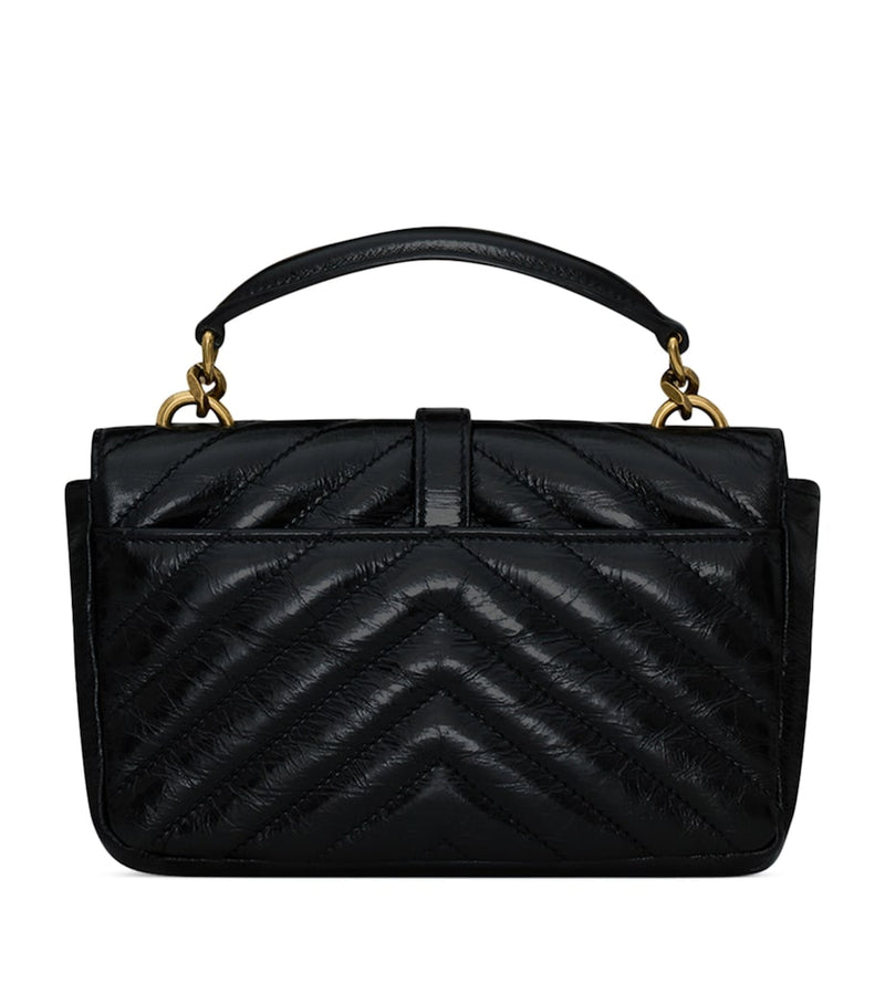 Saint Laurent Mini College matelassé shoulder bag (British brand)