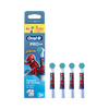 Oral-B Spiderman toothbrush heads pack of 4 (British brand)