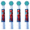 Oral-B Spiderman toothbrush heads pack of 4 (British brand)