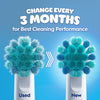 Oral-B Spiderman toothbrush heads pack of 4 (British brand)