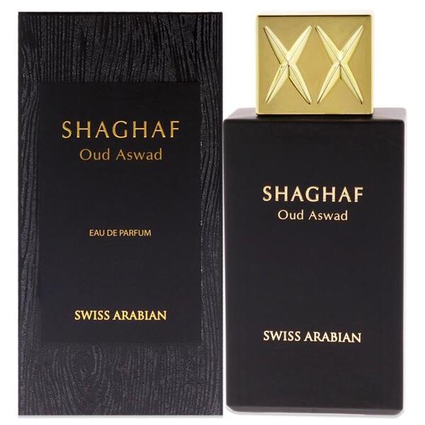 Swiss Arabian Shaghaf Oud Aswad Eau de Parfum 75ml, imported from the UK