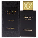 Swiss Arabian Shaghaf Oud Aswad Eau de Parfum 75ml, imported from the UK