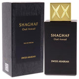 Swiss Arabian Shaghaf Oud Aswad Eau de Parfum 75ml, imported from the UK
