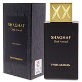 Swiss Arabian Shaghaf Oud Aswad Eau de Parfum 75ml, imported from the UK