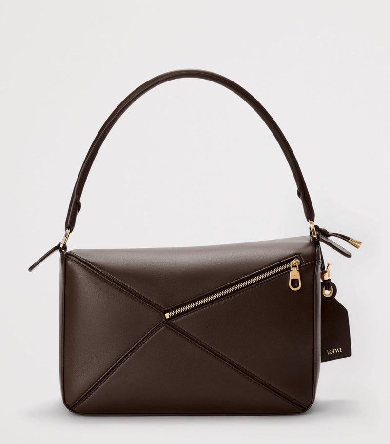 LOEWE Puzzle top-handle bag calfskin leather medium, imported from the UK