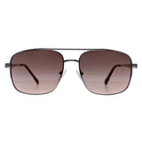 Guess GF0211 silver aviator sunglasses (British brand)