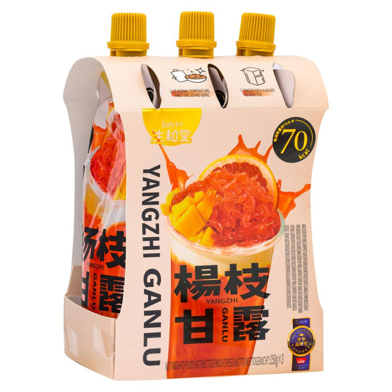 Sunity mango grapefruit sago dessert drink 3 pack (British brand)