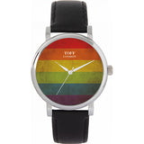Superdrug Toff London Multicolour 38mm Pride Vintage Rainbow Watch- Buy online at McGrocer