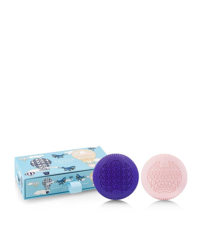 Baobab Collection soap gift set Paris Manhattan 300g (British brand)