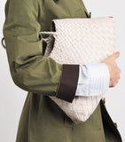 Dragon Diffusion small leather woven Santa Croce tote bag - British product
