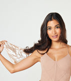 SILKE mulberry silk hair bonnet (British brand)