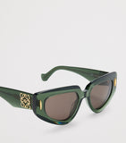 LOEWE Small Butterfly Screen sunglasses, imported from the UK