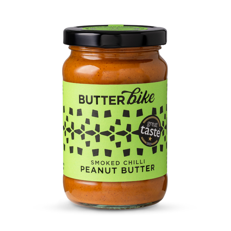 Butter Bike smoked chilli peanut butter 285g - British product