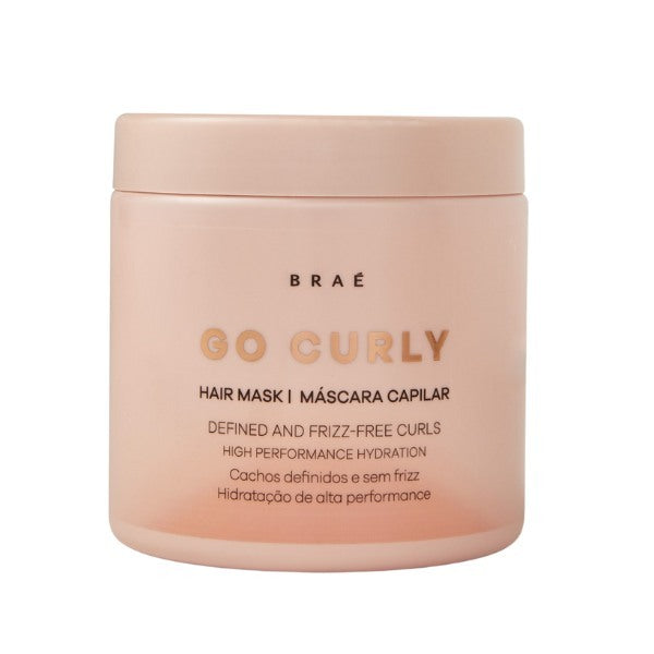 BraeGo Curly Hair Mask for wavy and curly hair 500g - British product