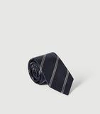 Brunello Cucinelli silk stripe tie (British brand)