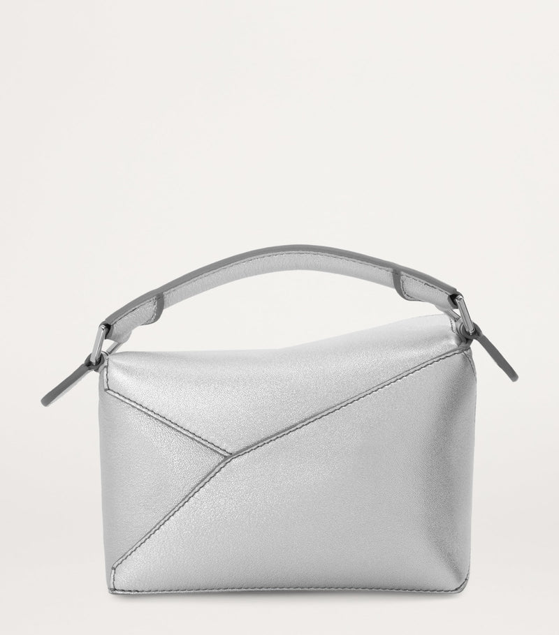 LOEWE Puzzle Edge mini leather bag, imported from the UK