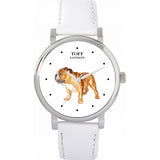Superdrug Toff London White Ladies English Bulldog Dog Watch- Buy online at McGrocer