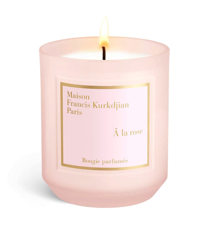 Maison Francis Kurkdjian À la Rose scented candle 300g (British brand)