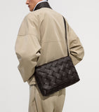 Bottega Veneta Intreccio Diago cross-body bag woven leather (British brand)