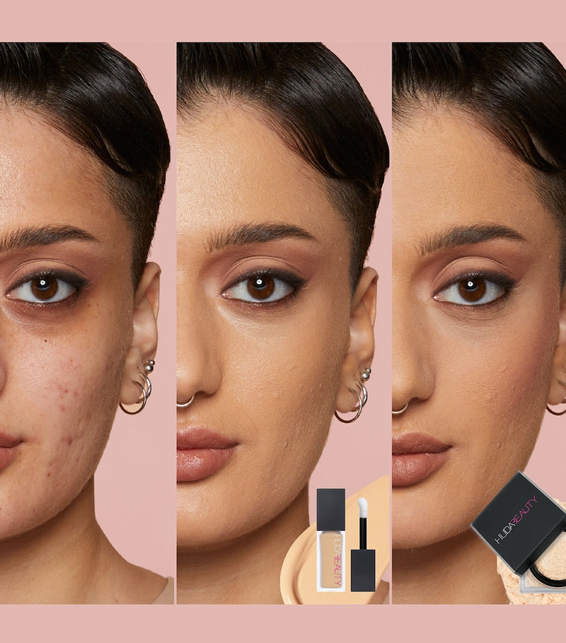 Huda Beauty Easy Bake loose powder, UK version