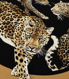 Dolce&Gabbana Casa silk-wool leopard throw 140cm x 180cm - British product