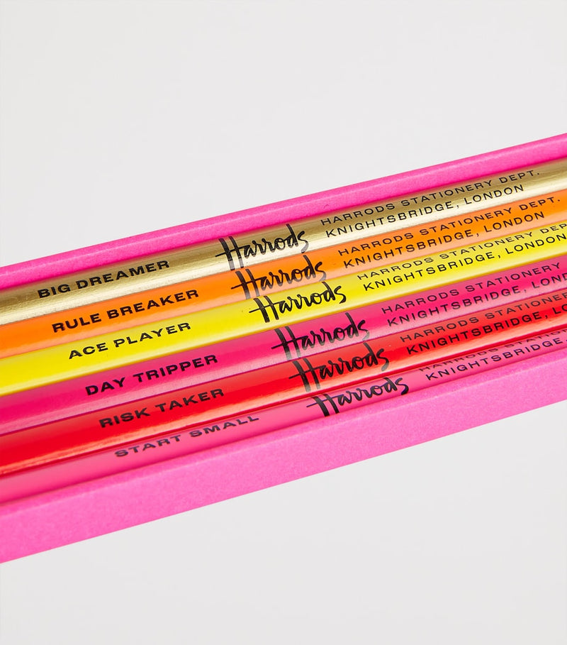 Harrods Logo Pencils Set of 6, UK version