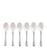 Harrods Harrods Set of 6 Stainless Steel Teaspoons- Buy online at McGrocer