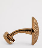 Giorgio Armani bronze-finish sterling silver cufflinks - British product
