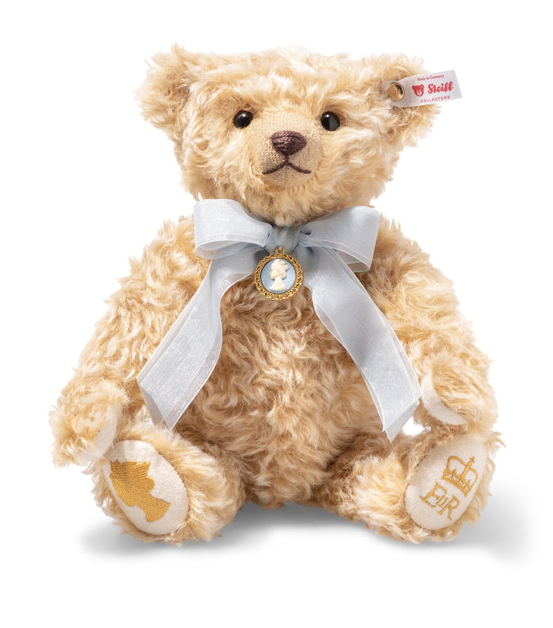 Steiff Queen Elizabeth II 100th birthday teddy bear 30cm, imported from the UK