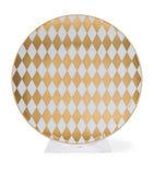 Prada chequerboard charger plate 28cm, imported from the UK
