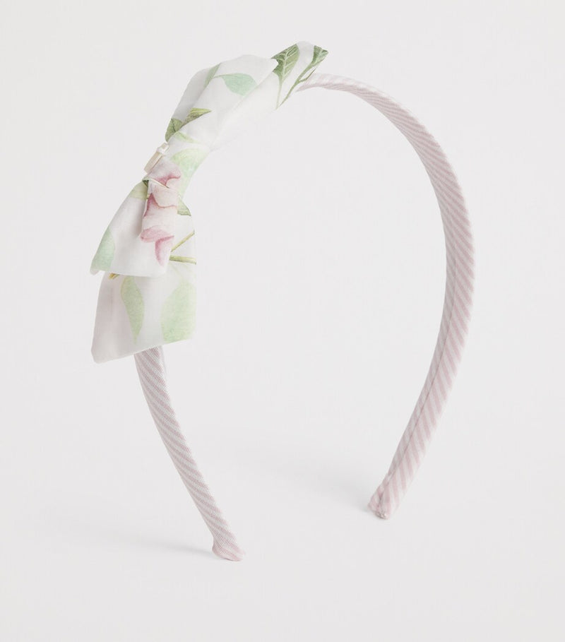 Patachou cotton floral headband, imported from the UK