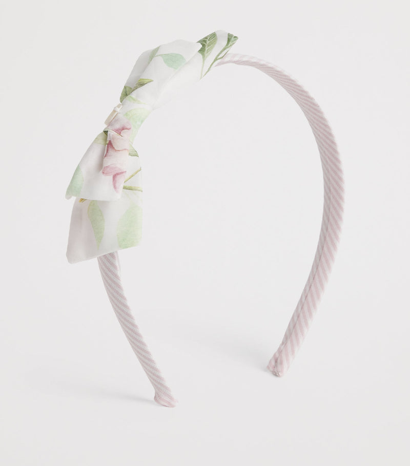 Patachou cotton floral headband, imported from the UK