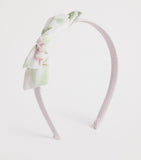 Patachou cotton floral headband, imported from the UK