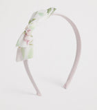Patachou cotton floral headband, imported from the UK