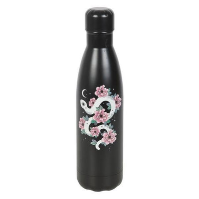 Etwas Anderes Blumen-Schlangen-Wasserflasche aus Stahl