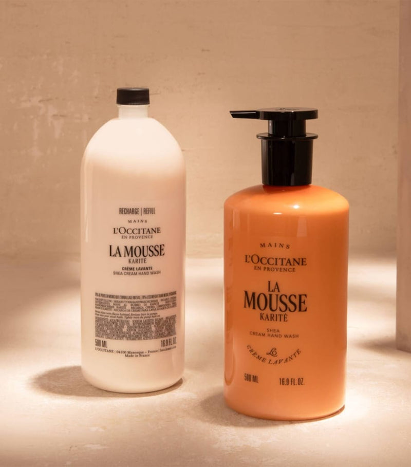L'Occitane Shea Cream hand wash refill 500ml, UK version