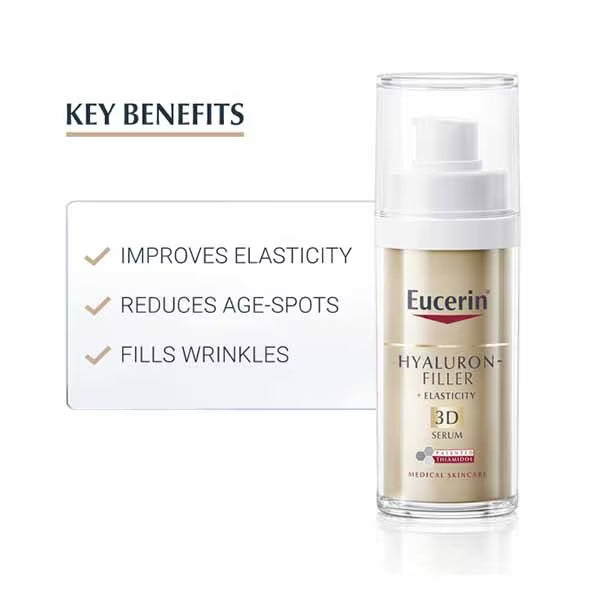Eucerin Hyaluron Filler + Elasticity 3D Serum 30ml - British product