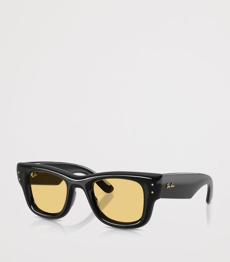 Ray-Ban Wayfarer Puffer Square sunglasses with nylon frame, UK version