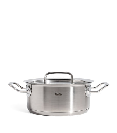 Harrods Fissler Original Profi Collection 2.0 Casserole Dish Stainless Steel Cookware 20cm- Buy online at McGrocer