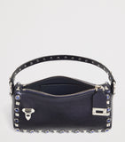 Valentino Garavani small Rockstud shoulder bag in calf leather (British brand)