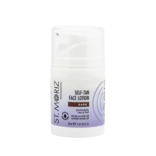St Moriz Self Tan Face Lotion Dark 50ml (British brand)