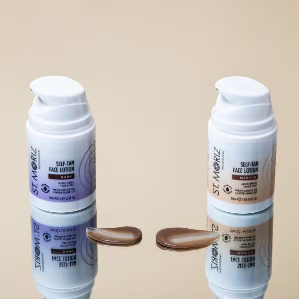 St Moriz Self Tan Face Lotion Dark 50ml (British brand)