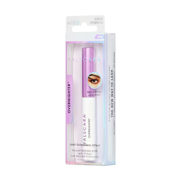 Kiss Falscara Overnighter eyelash adhesive glue 5.2g - British product