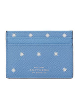 Harrods Smythson Panama Leather Stars Card Holder 7cm x 10.5cm- Buy online at McGrocer