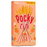 Glico Pocky peach flavour biscuit sticks (British brand)