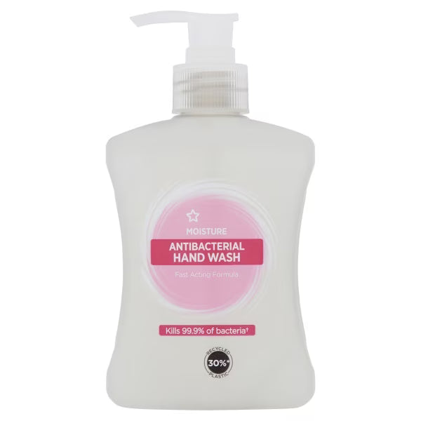 Superdrug Antibacterial Moisture Handwash 250ml (British brand)