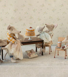 Maileg miniature mouse house dining table - British product