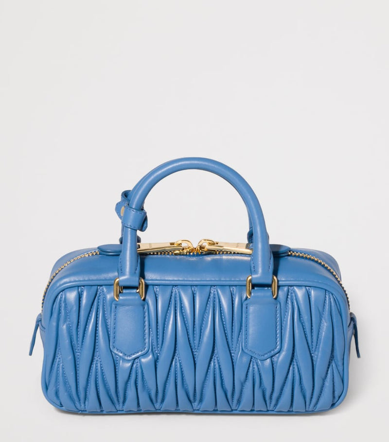 Miu Miu Arcadie top-handle bag in nappa leather, UK version