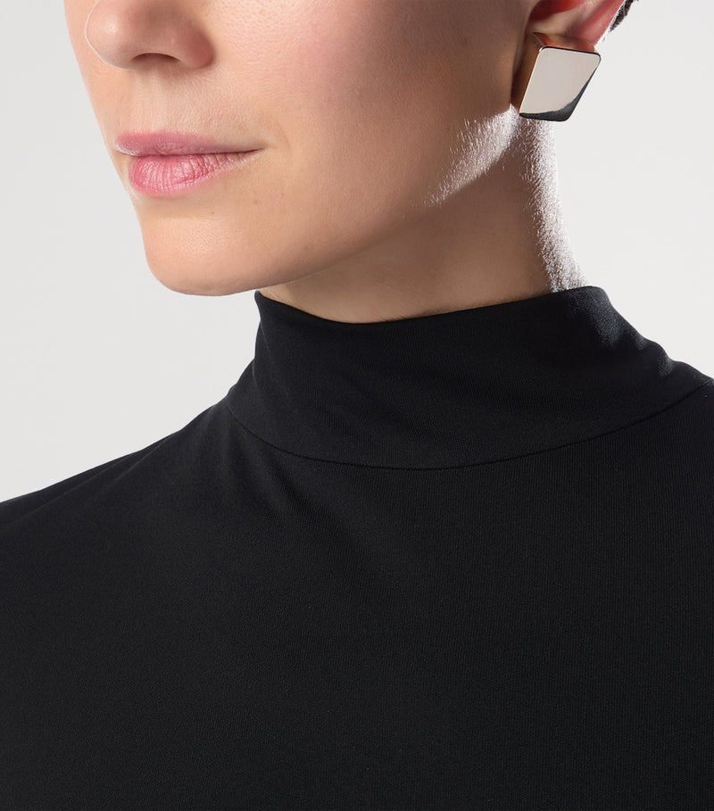 TOM FORD Mira earrings in faceted cube gold-tone - British product