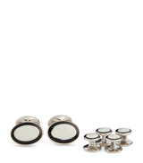 Harrods Deakin & Francis Enamelled Stud Cufflinks- Buy online at McGrocer
